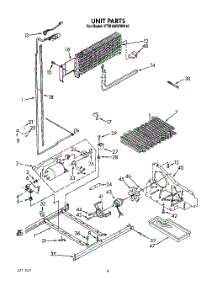05 - Unit parts for Kitchenaid Refrigerator KTRI18KWWH10 from AppliancePartsPros.com