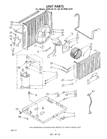 02 - Section parts for Whirlpool Air Conditioner ACW082XP0 from AppliancePartsPros.com