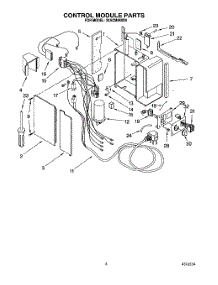 04 - Control Module parts for Whirlpool Air Conditioner 3XACM09XD0 from AppliancePartsPros.com