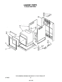 09 - Cabinet, Lit / Optional parts for Kitchenaid Oven KGBS145SBL0 from AppliancePartsPros.com