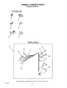08 - Wiring Harness parts for Whirlpool Washer LA5578XTF0 from AppliancePartsPros.com