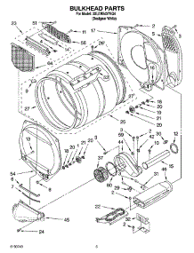 03 - Bulkhead Parts, Optional Parts (Not Included) parts for Whirlpool Dryer 3XLER5437KQ4 from AppliancePartsPros.com