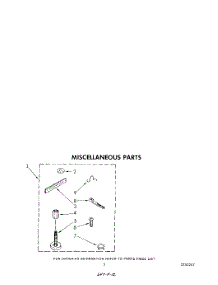 04 - Miscellaneous parts for Whirlpool Washer LA6058XSW2 from AppliancePartsPros.com