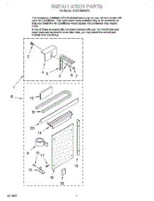 05 - Installation Parts parts for Whirlpool Air Conditioner BHAC0830AS1 from AppliancePartsPros.com