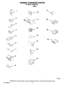 06 - Wiring Harness Parts parts for Maytag Washer ATW4471TQ0 from AppliancePartsPros.com