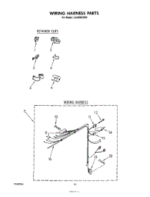 08 - Wiring Harness parts for Whirlpool Washer LA5600XSW0 from AppliancePartsPros.com