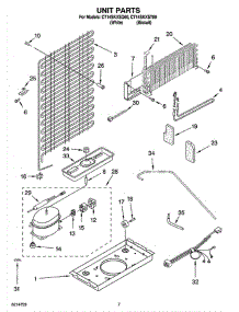 04 - Unit Parts parts for Whirlpool Refrigerator CT14SKXST00 from AppliancePartsPros.com