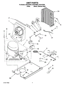 05 - Unit Parts, Optional Parts parts for Whirlpool Ice Machine ZDI15CWWN from AppliancePartsPros.com