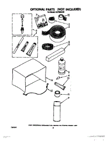 05 - Optional parts for Whirlpool Air Conditioner ACPS82XS0 from AppliancePartsPros.com