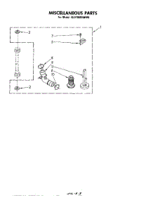 07 - Literature And Optional , Miscellanious parts for Whirlpool Washer GLA7900XMW0 from AppliancePartsPros.com