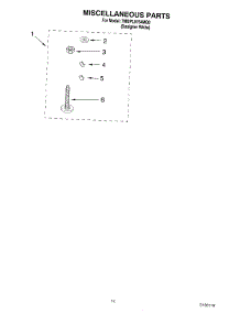 10 - Miscellaneous Parts - Optional Parts (Not Included) parts for Whirlpool Washer 7MBPL9764MQ0 from AppliancePartsPros.com