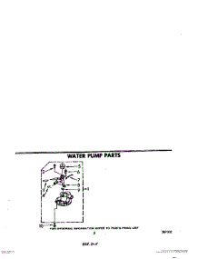 04 - Water Pump parts for Whirlpool Washer LA7685XPW0 from AppliancePartsPros.com