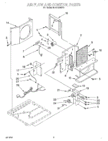 02 - Airflow And Control parts for Whirlpool Air Conditioner BHAC1200FS0 from AppliancePartsPros.com