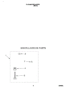 06 - Miscellaneous parts for Kitchenaid Washer KAWL410BWH1 from AppliancePartsPros.com