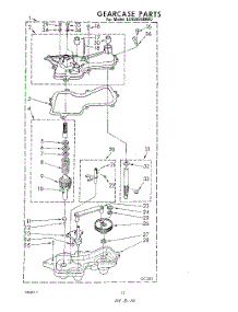 08 - Gearcase parts for Whirlpool Washer LC4900XMW0 from AppliancePartsPros.com