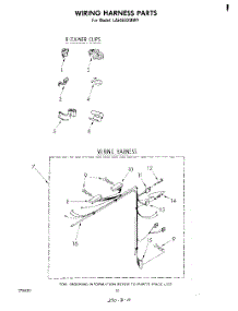 08 - Wiring Harness parts for Whirlpool Washer LA5460XMW1 from AppliancePartsPros.com