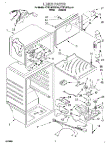 05 - Liner parts for Kitchenaid Refrigerator KTHD18KDAL00 from AppliancePartsPros.com
