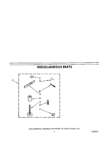 07 - Miscellaneous parts for Kitchenaid Washer KAWE540WAL0 from AppliancePartsPros.com
