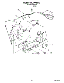 09 - Control Parts, Optional Parts (Not Included) parts for Whirlpool Refrigerator IVS225301 from AppliancePartsPros.com