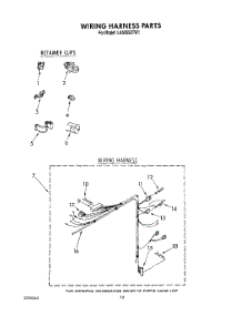 09 - Wiring Harness parts for Whirlpool Washer LA6055XTF1 from AppliancePartsPros.com
