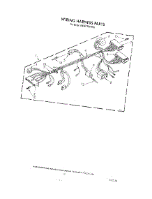 09 - Wiring Harness parts for Kitchenaid Washer KAWE755VWH0 from AppliancePartsPros.com