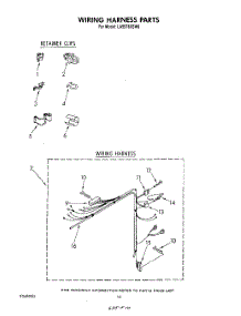 08 - Wiring Harness parts for Whirlpool Washer LA5578XSW0 from AppliancePartsPros.com