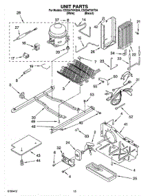 09 - Unit Parts parts for Whirlpool Refrigerator CS25AFXKT04 from AppliancePartsPros.com