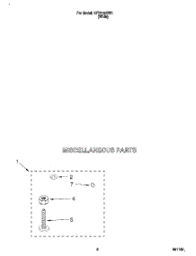 04 - Miscellaneous parts for Whirlpool Washer LST6132BW1 from AppliancePartsPros.com