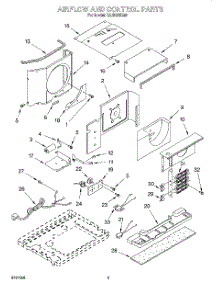 02 - Airflow And Control parts for Whirlpool Air Conditioner CAH12WB90 from AppliancePartsPros.com