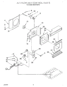 02 - Airflow And Control parts for Whirlpool Air Conditioner BHAC0700FS0 from AppliancePartsPros.com