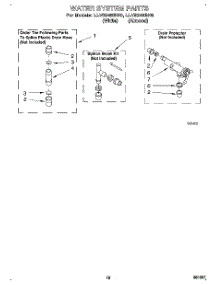 10 - Water System parts for Whirlpool Washer LLV8245BN0 from AppliancePartsPros.com