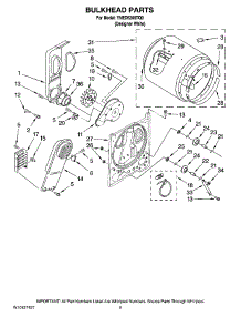 03 - Bulkhead Parts, Optional Parts (Not Included) parts for Maytag Dryer YNED5200TQ0 from AppliancePartsPros.com