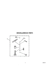05 - Miscellaneous parts for Whirlpool Washer LA9680XWF0 from AppliancePartsPros.com