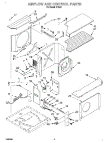 03 - Airflow And Control parts for Whirlpool Air Conditioner R183A1 from AppliancePartsPros.com