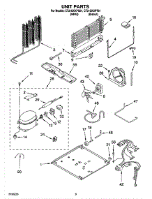06 - Unit Parts, Optional Parts parts for Whirlpool Refrigerator CT21GKXPT01 from AppliancePartsPros.com