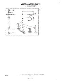 09 - Miscellaneous , Literature And Optional parts for Whirlpool Washer LHA5600W2 from AppliancePartsPros.com