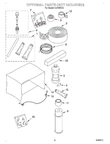 04 - Optional parts for Whirlpool Air Conditioner CA15WCK0 from AppliancePartsPros.com