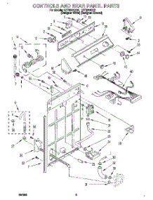 02 - Controls And Rear Panel parts for Whirlpool Washer LST8244DZ0 from AppliancePartsPros.com