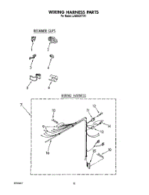 09 - Wiring Harness parts for Whirlpool Washer LA6090XTW1 from AppliancePartsPros.com
