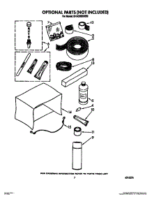 05 - Optional parts for Whirlpool Air Conditioner BHAC0500XS0 from AppliancePartsPros.com