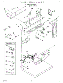 02 - Section parts for Whirlpool Dryer SEDS800HQ0 from AppliancePartsPros.com