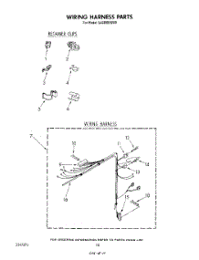 08 - Wiring Harness parts for Whirlpool Washer LA5800XSW0 from AppliancePartsPros.com