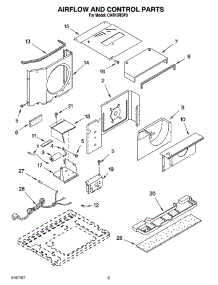 02 - Air Flow And Control Parts parts for Whirlpool Air Conditioner CAR10RSP0 from AppliancePartsPros.com