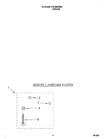 03 - Miscellaneous parts for Whirlpool Washer 7LSC9355BN0 from AppliancePartsPros.com