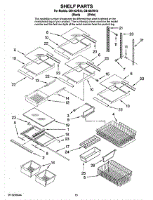 07 - Shelf Parts, Optional Parts parts for Whirlpool Refrigerator CB19G7B13 from AppliancePartsPros.com