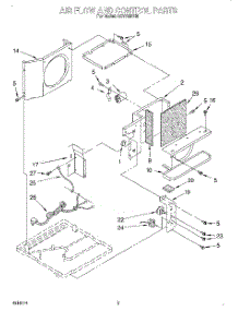 02 - Air Flow And Control parts for Whirlpool Air Conditioner ACV102XG0 from AppliancePartsPros.com
