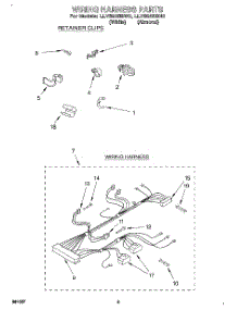 07 - Wiring Harness parts for Whirlpool Washer LLV8245BN0 from AppliancePartsPros.com