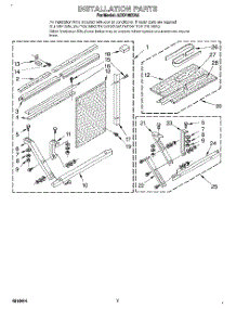 05 - Installation parts for Whirlpool Air Conditioner ACQ142XA0 from AppliancePartsPros.com