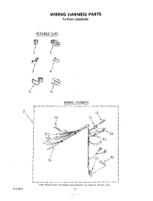 08 - Wiring Harness parts for Whirlpool Washer LA3800XSW0 from AppliancePartsPros.com