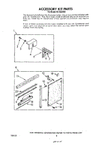 06 - Accessory Kit parts for Whirlpool Air Conditioner AC1022XS0 from AppliancePartsPros.com